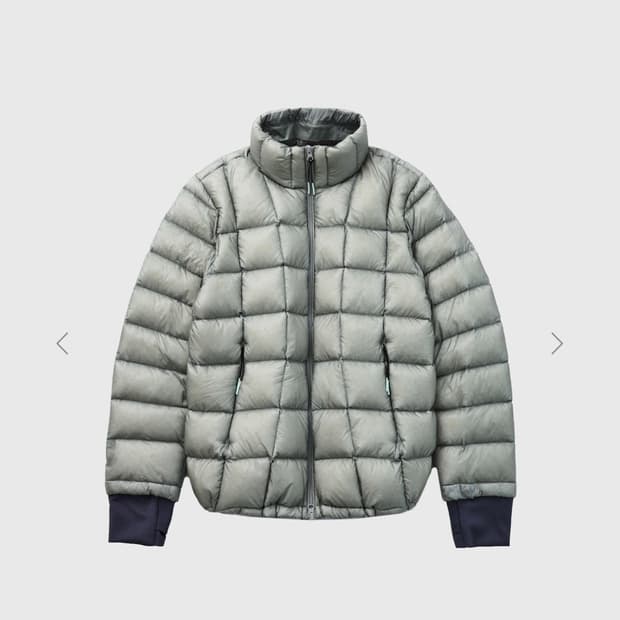 999휴머니티 모듈러 라이트 구스 퍼퍼 라이트 그레이 2사이즈