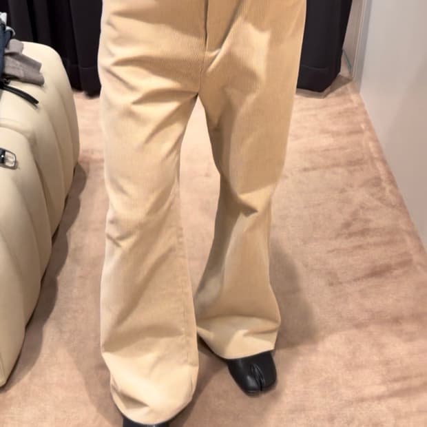 Cos 코듀로이 스트레이트 레그 트라우저 38