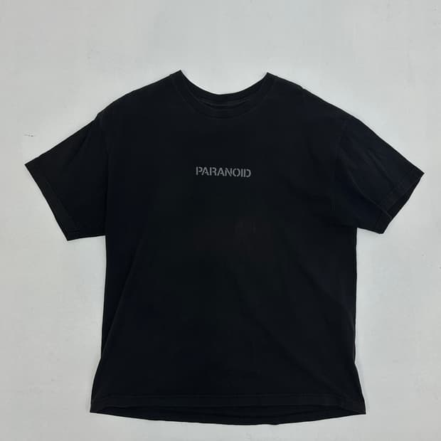 안티소셜클럽 x 언디핏 티셔츠 블랙