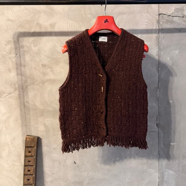 베네통 니트 베스트 55~66