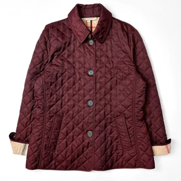 버버리 브릿 노바체크 안감 퀄팅 자켓 PN5606   