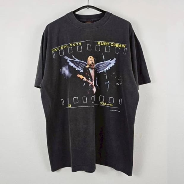 (rep) 빈티지 너바나 밴드 티셔츠 AG