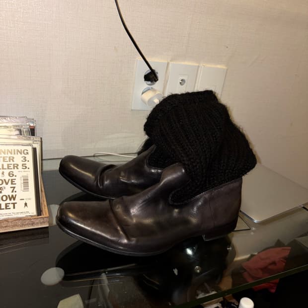 Officine creative knit boots