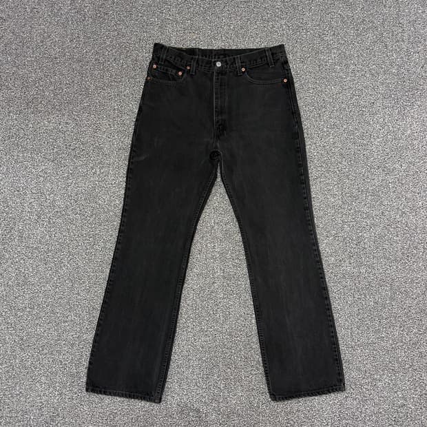 90s 빈티지 리바이스 517 블랙 허리43cm