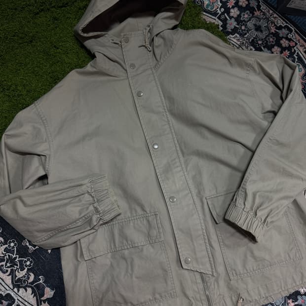 파르티멘토 밀리터리 코튼 후드 자켓