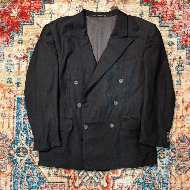 [M] 80s 에르메질도 제냐 더블 블레이저