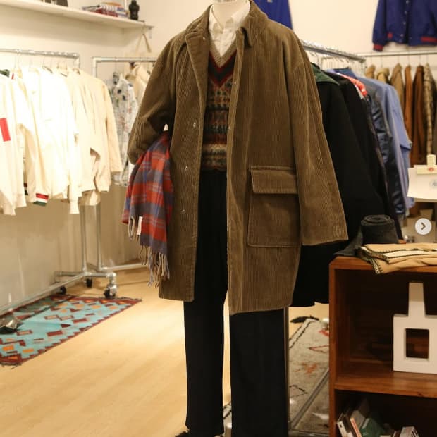 뷰티앤유스 (유나이티드애로우즈) 골덴 레글런 코트 XL