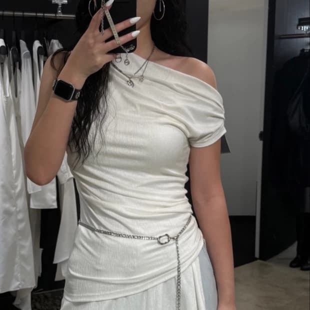 [새상품] 트리밍버드 메탈 체인 벨트