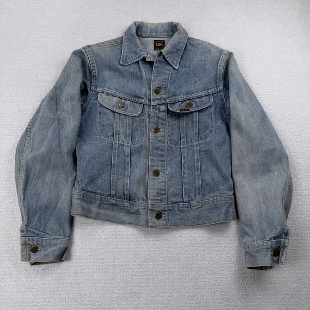 70s lee 101-j 데님 자켓