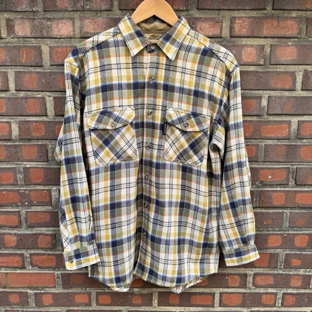 80s Edelweiss 셔츠 USA Flannel