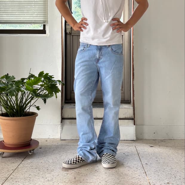 Levi’s 515 Low Rise Boot Cut 데님 팬츠