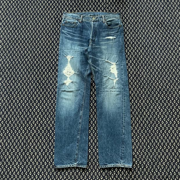 Dubble Works Washed Denim Pants