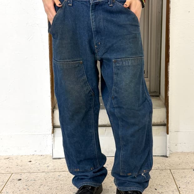 WILD ASS 더블니 워크팬츠