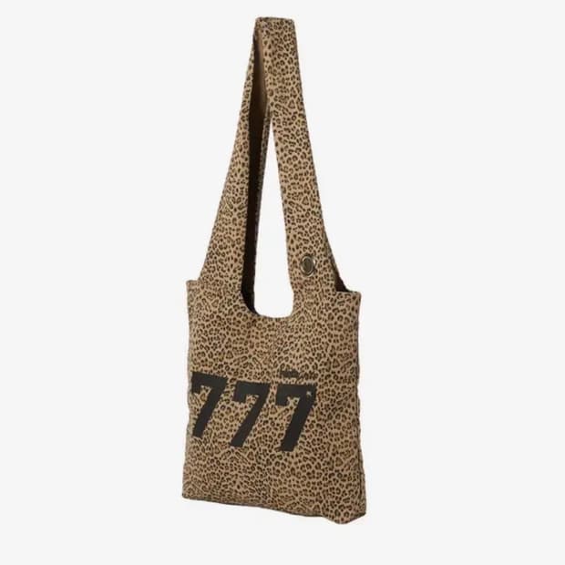 히에타 777백 베이지 레오파드