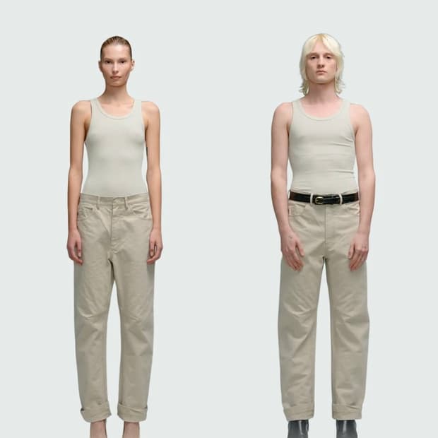 Entire studios task pant 테스크팬츠 아이보리 34