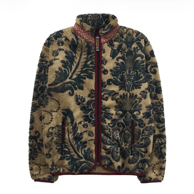 [새상품] 캐피탈 다마스크 패턴 플리스 3사이즈