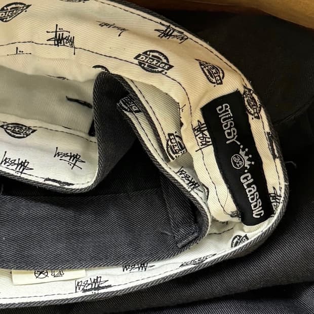 스투시x 디키즈 팬츠