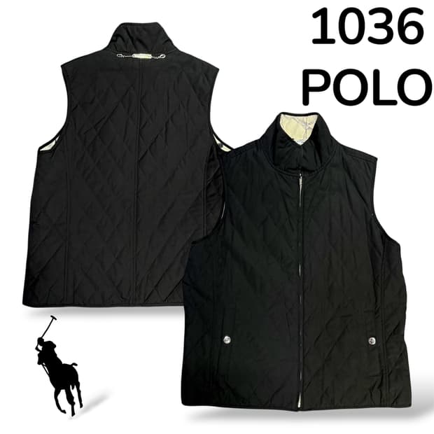 폴로 양면 리버시블 패딩 베스트