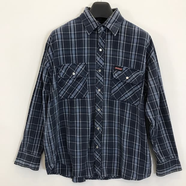 디키즈 JPN 웨스턴플란넬 체크셔츠 [L]