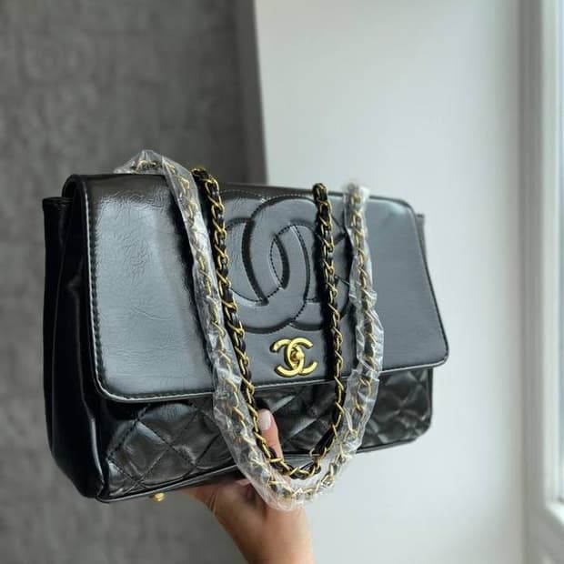 샤넬 블랙 퀄팅 숄더백 무료배송