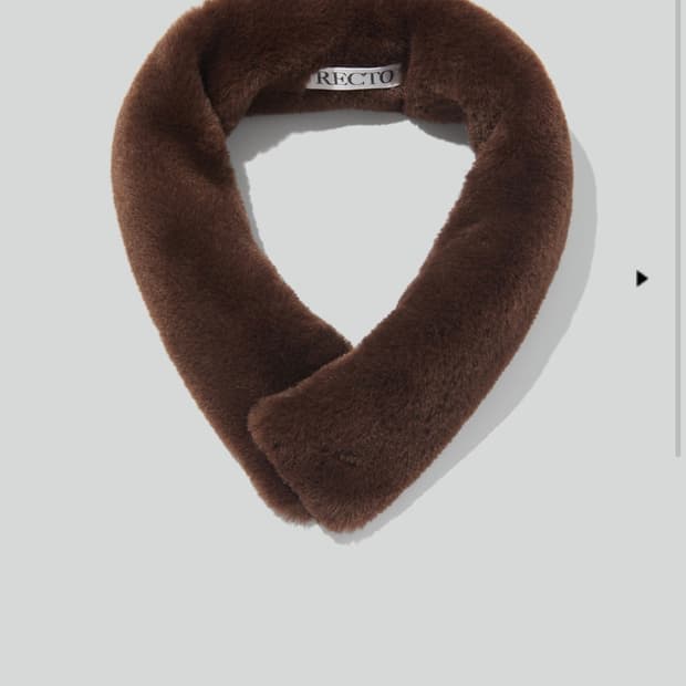 렉토 퍼 스카프 브라운