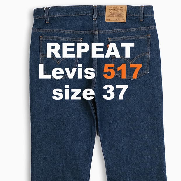 리바이스 517 오렌지탭 90s USA 37인치 OR5173892