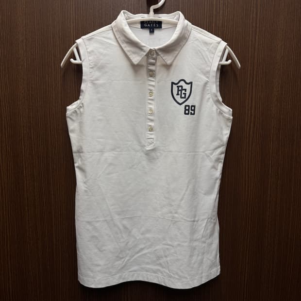 파리게이츠 민소매 카라티셔츠 