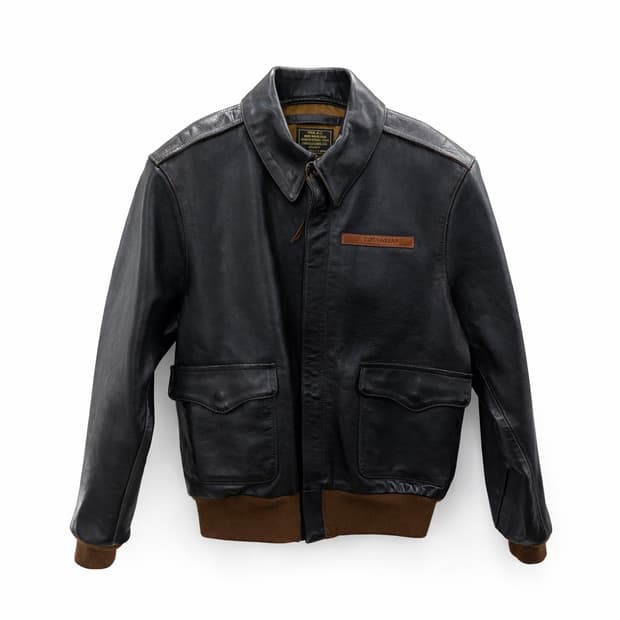 CIDU A-2 가죽 항공 자켓 38사이즈