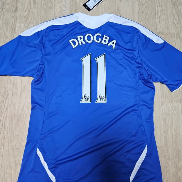 2011-2012 시즌 첼시 FC 홈 반팔 유니폼 드록바 새상품