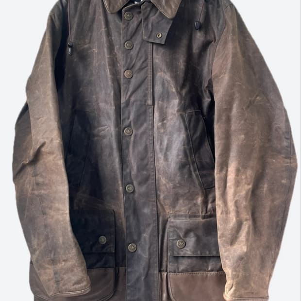 아디다스 X 바버 왁스 자켓 M