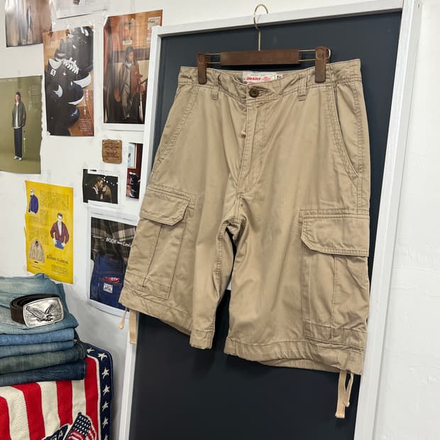 Dickies 디키즈 베이지 카고 하프 팬츠