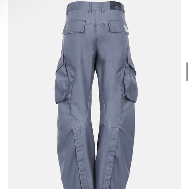 코오롱 지용킴 인디고 색상 팬츠 XL