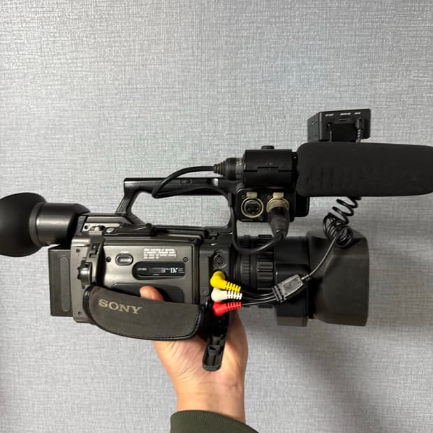 Sony dsr pd170 6mm 캠코더 PowePlay 테잎리스 셋업