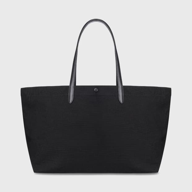모노하 캔버스 토트백 블랙