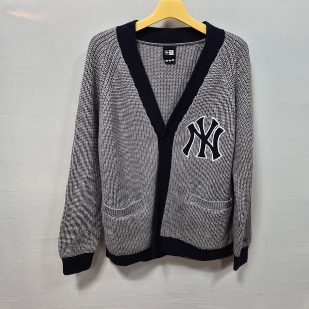 뉴에라 뉴욕 양키스 니트 가디건