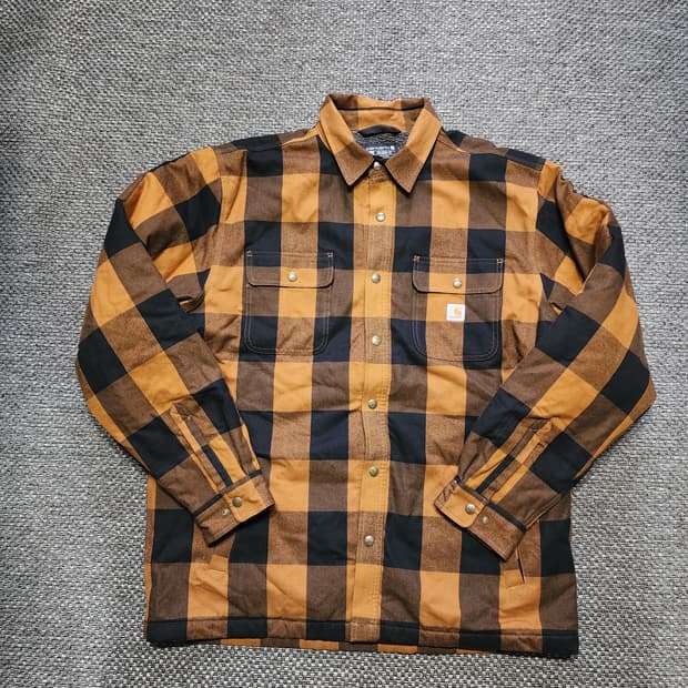 칼하트 체크 셔츠 자켓 XL