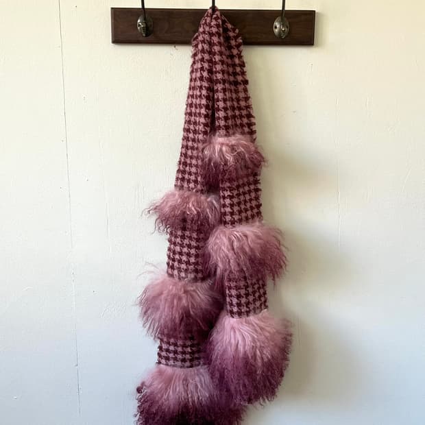 Jouet 그라데이션 퍼 머플러 