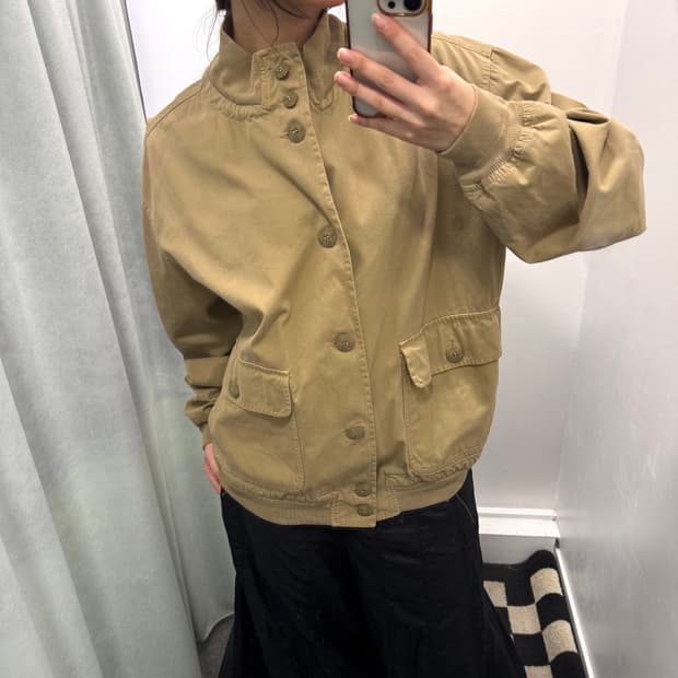 Belfe jeans 베이지 자켓