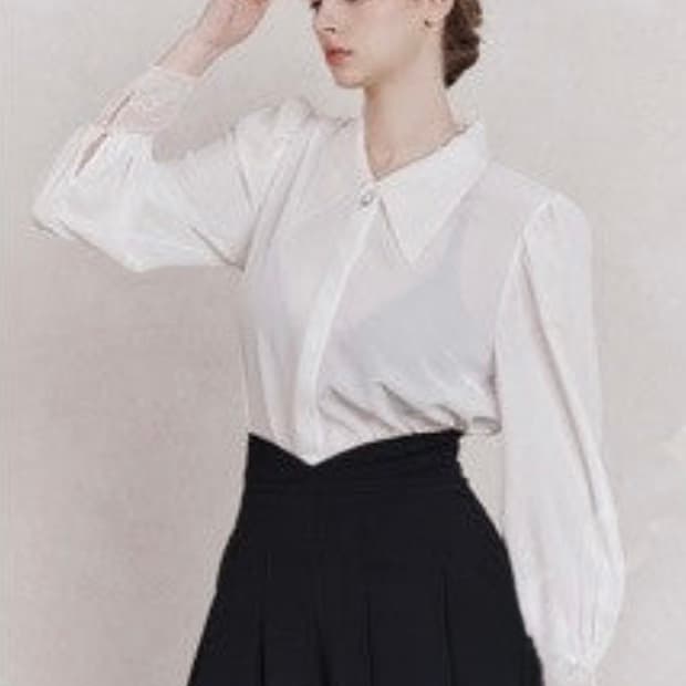 Grace U 그레이스유 이브 블라우스