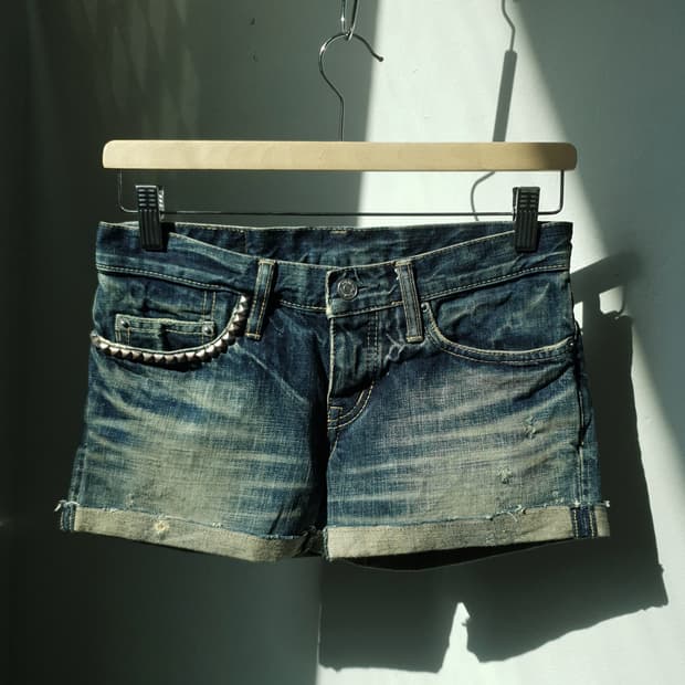 90s Hysteric Glamour Denim Shorts