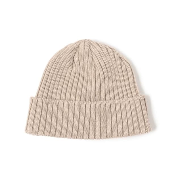 Kijima takayuki wool knit cap beige