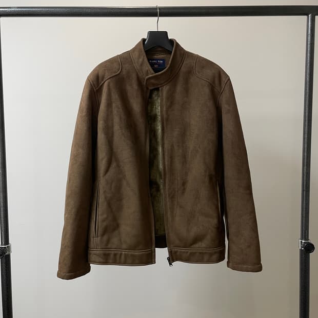 (M) Hangten 헹텐 스웨이드 시어링 자켓