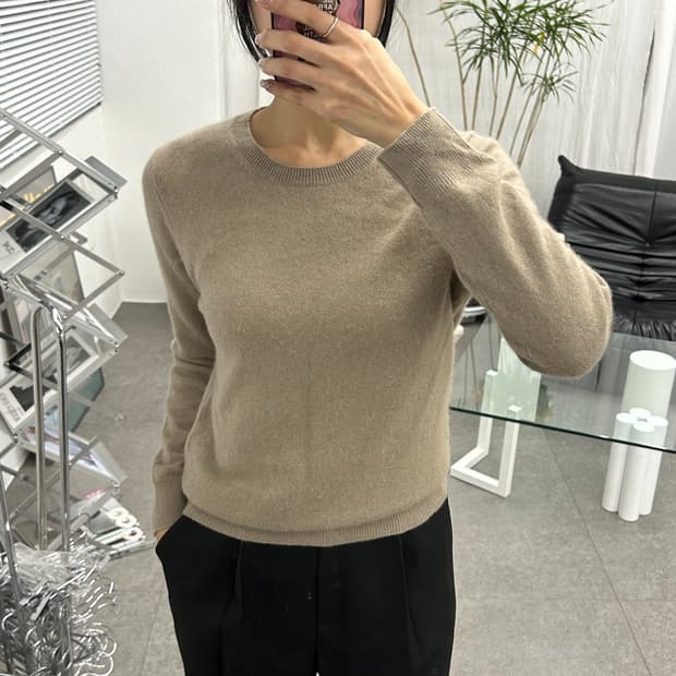 MICHEL BEAUDOUIN 니트긴팔티셔츠