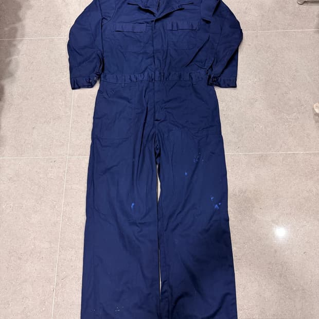미군 US Navy 미해군 커버올 오버롤 점프수트 46R