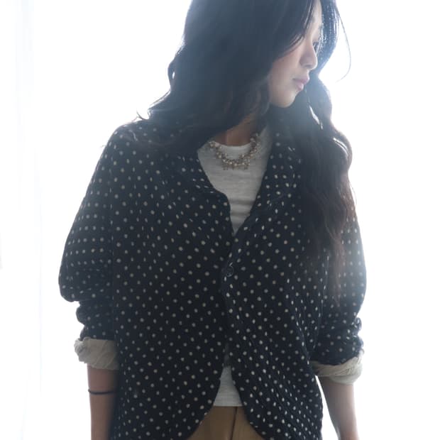 [Kapital] Dolman Dot Cardigan Jacket
