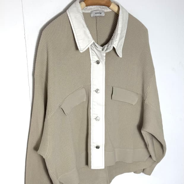 시스템 시스템자켓 시스템니트