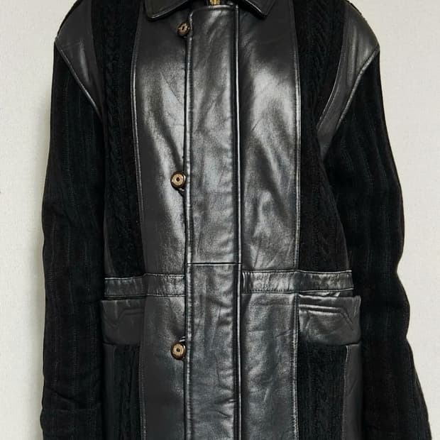 마시모뚜띠 가죽코트