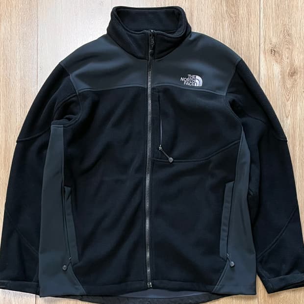 택포) 노스페이스 스퀘어 패턴 후리스 (플리스) 자켓