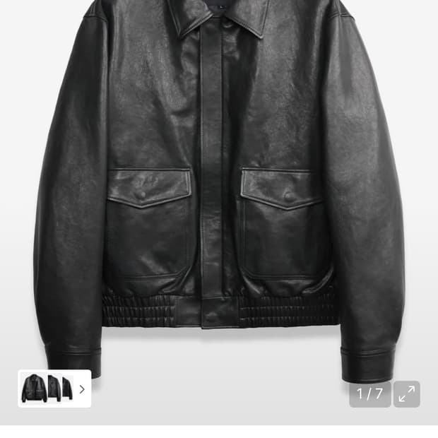 도프제이슨 프리미엄 베지터블 A-2 자켓 BLACK