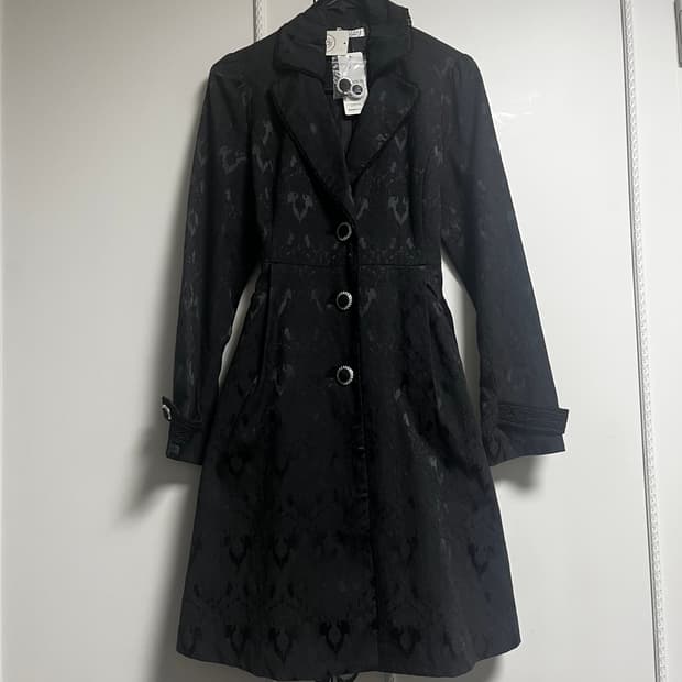 axes femme 엑시즈팜 고스 고딕 로맨틱 코트 공겜여주 고스로리